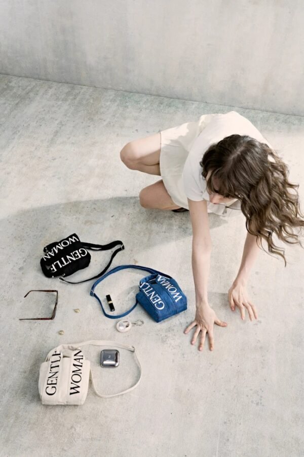 GENTLEWOMAN Logo Strap Micro Tote Bag