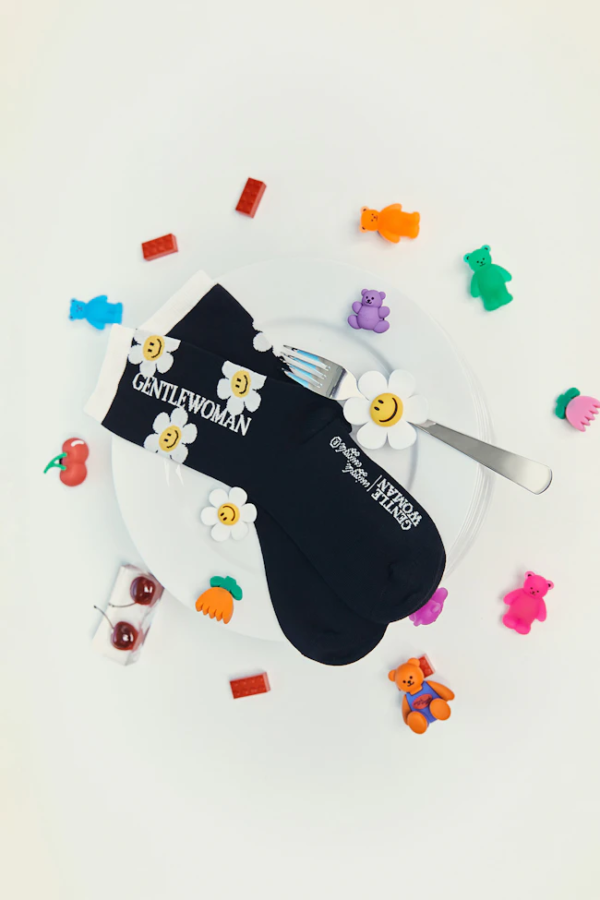 GENTLEWOMAN Smile We Love Crew Socks