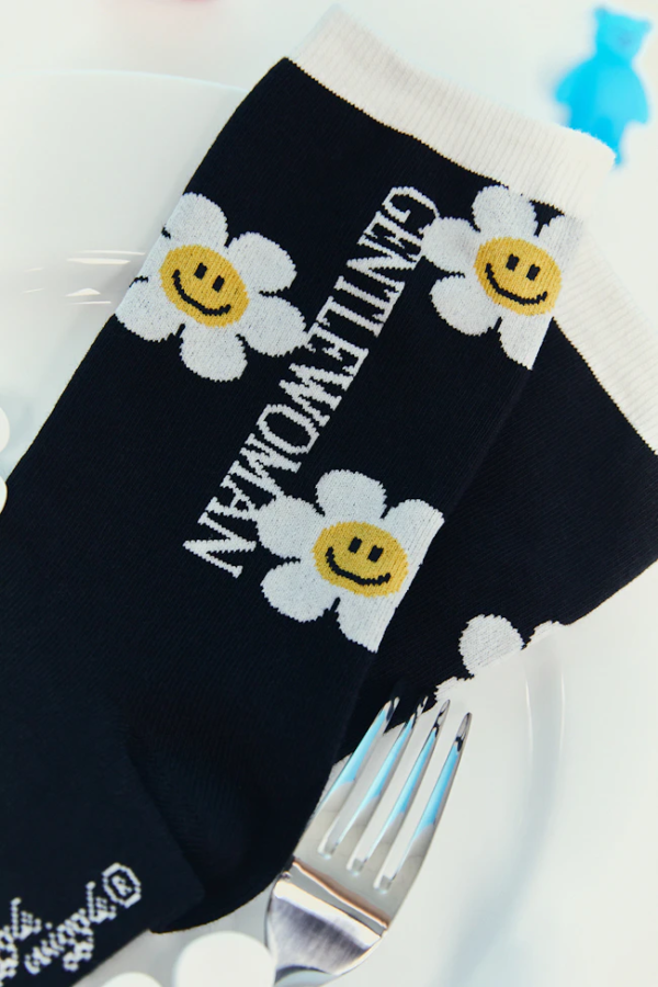GENTLEWOMAN Smile We Love Crew Socks