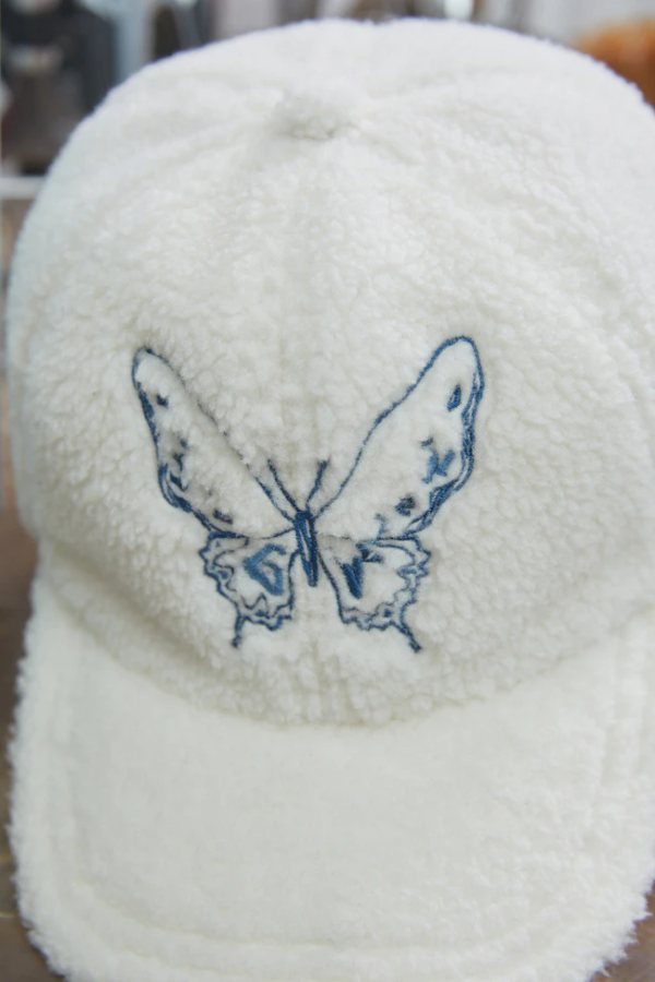 GENTLEWOMAN Butterfly Cascade Fluffy Cap