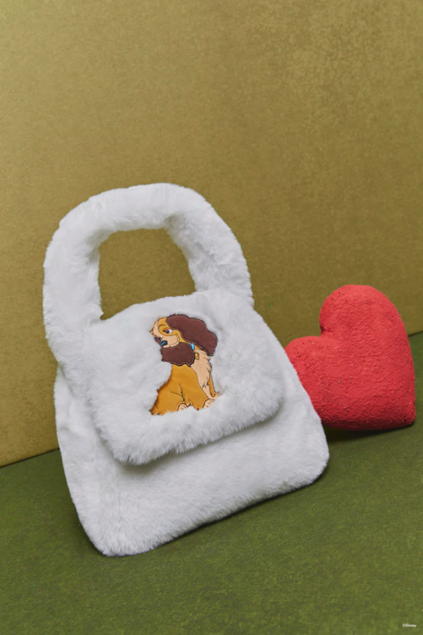 GENTLEWOMAN Sweet Lady Fluffy Handbag Disney Lady and the Tramp