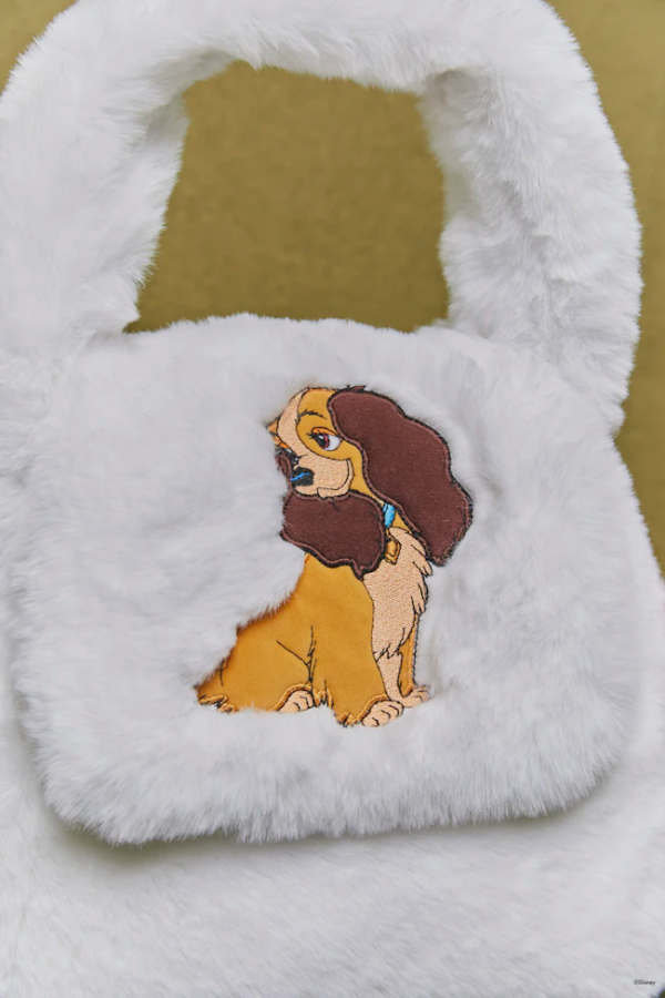 GENTLEWOMAN Sweet Lady Fluffy Handbag Disney Lady and the Tramp