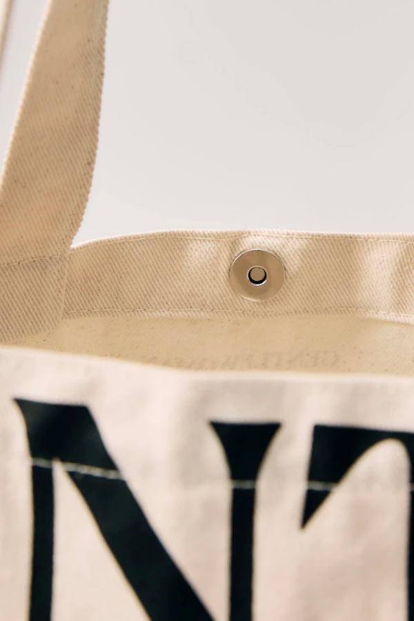 GENTLEWOMAN Canvas Shoulder Tote Bag
