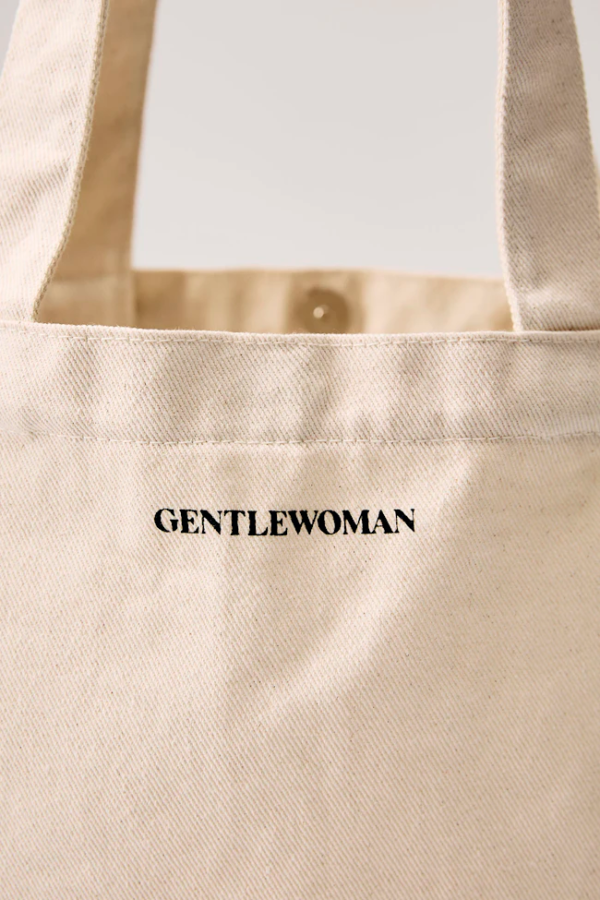 GENTLEWOMAN Canvas Shoulder Tote Bag