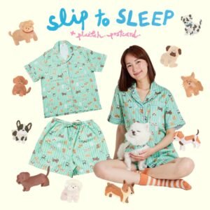 Slip to Sleep Doggy Shorts Set