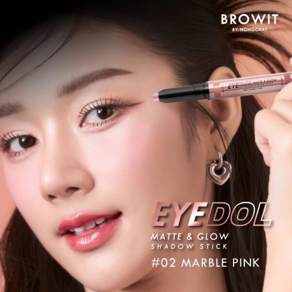 BROWIT by Nongchat Eyedol Matte & Glow Shadow Stick